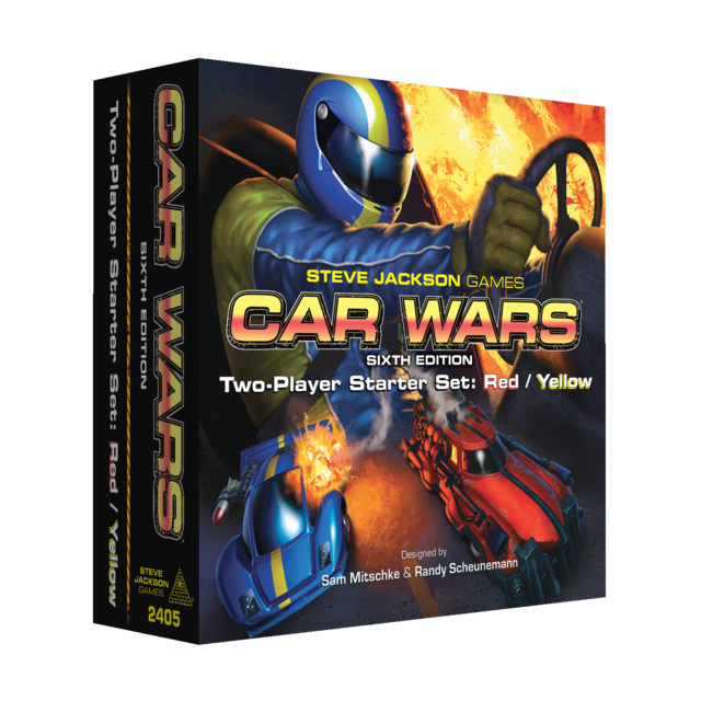 Car Wars:  2-Player Starter - Red and Yellow