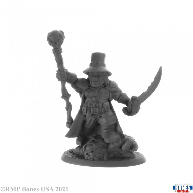 Mini Reaper Bones Legends: Arkus Harn, Dwarf Witch Hunter