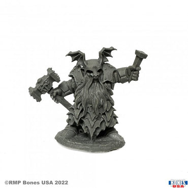 Mini Reaper Bones Legends: Dark Dwarf Irontongue Priest