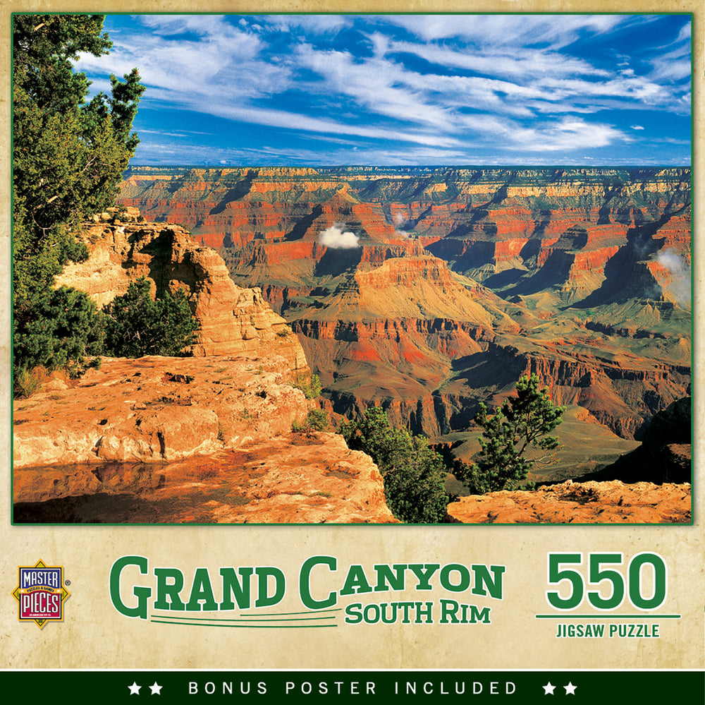 Puzzle Masterpieces:  500 piece Explore America Grand Canyon South Rim