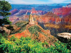 Puzzle Masterpieces:  550 piece Explore America Grand Canyon North Rim