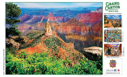 Puzzle Masterpieces:  550 piece Explore America Grand Canyon North Rim