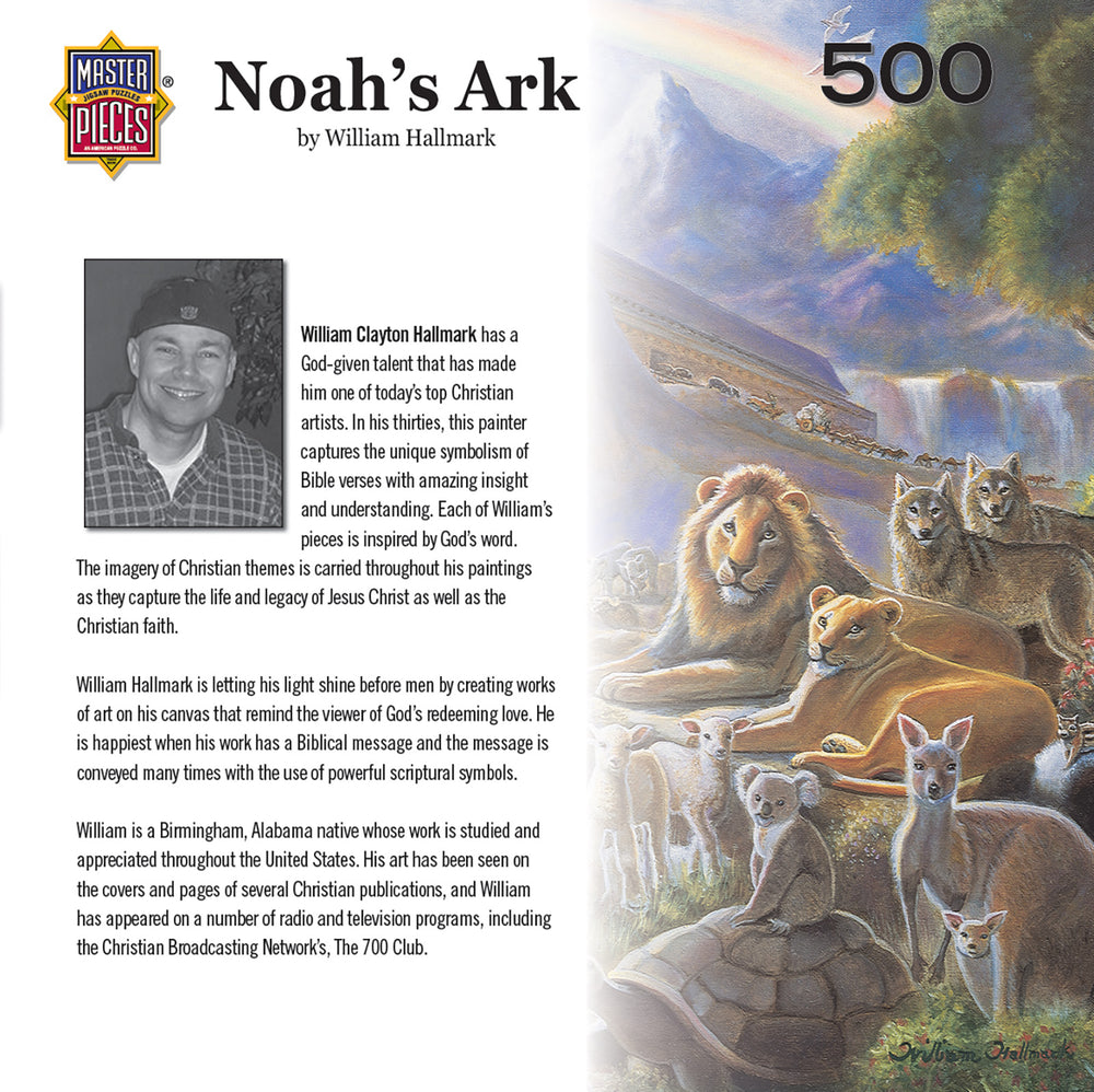 Puzzle Masterpieces:  500 piece Noah's Ark