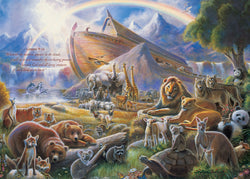 Puzzle Masterpieces:  500 piece Noah's Ark