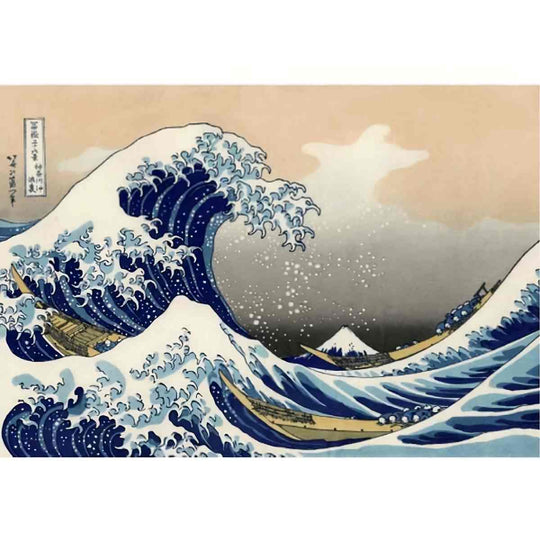 Puzzle Craft-Hub: The Great Wave off Kanagawa