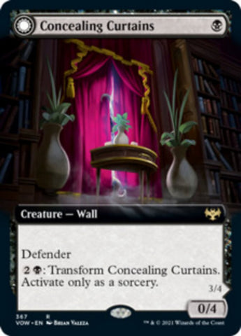 Concealing Curtains // Revealing Eye (Extended) [Innistrad: Crimson Vow]