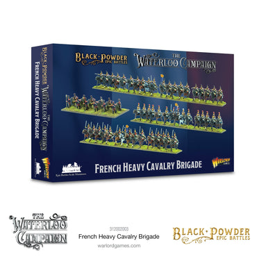 Black Powder - Waterloo: French Heavy Cavalry Brigade