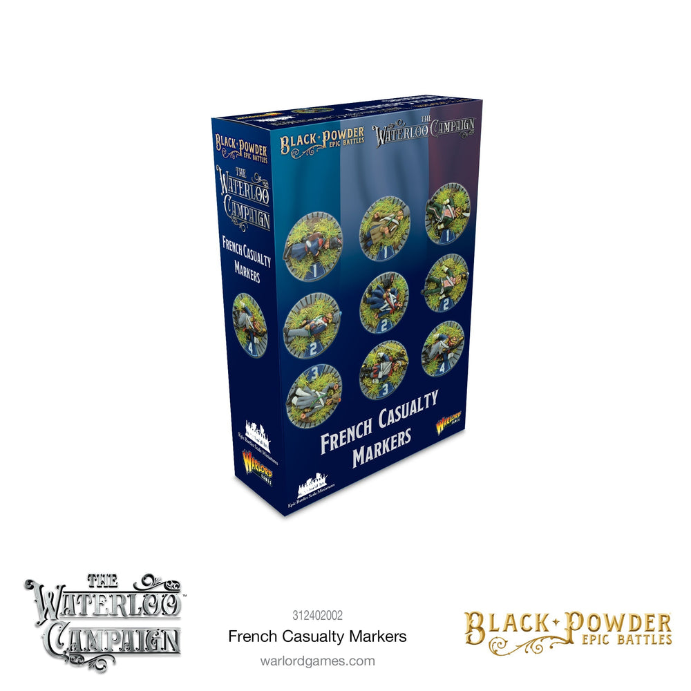 Black Powder - Waterloo: French Casualty Markers