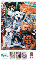 Puzzle Masterpieces:  300 piece Playful Hide & Seek