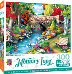 Puzzle Masterpieces:  300 piece EZGrip Memory Lane Willow Whispers
