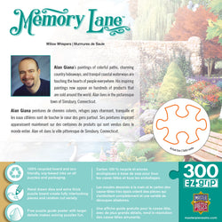 Puzzle Masterpieces:  300 piece EZGrip Memory Lane Willow Whispers