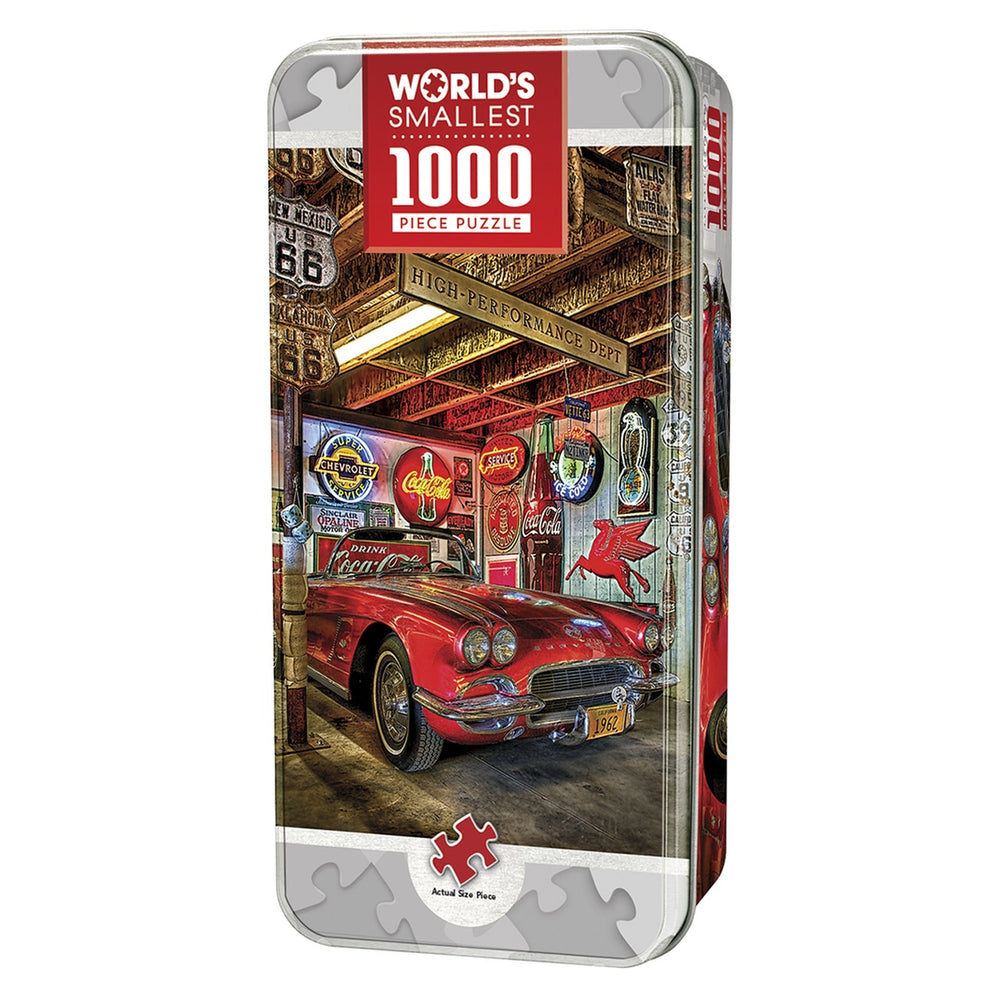Puzzle Masterpieces: 1000 Piece World's Smallest - High Performance in a Tin