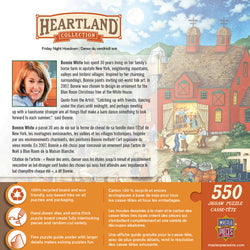 Puzzle Masterpieces:  550 Piece Heartland Collection - Friday Night Hoe Down