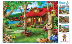 Puzzle Masterpieces:  750 Piece Lazy Days - Lakeside Retreat