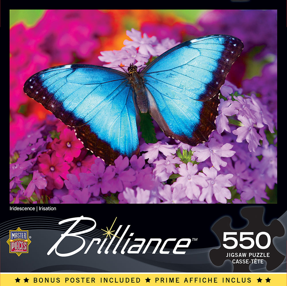 Puzzle Masterpieces:  550 Piece Brilliance - Iridescence