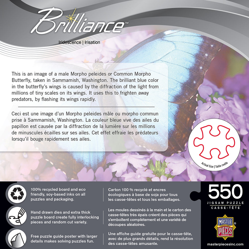 Puzzle Masterpieces:  550 Piece Brilliance - Iridescence