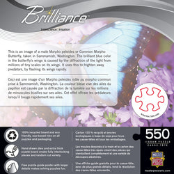 Puzzle Masterpieces:  550 Piece Brilliance - Iridescence
