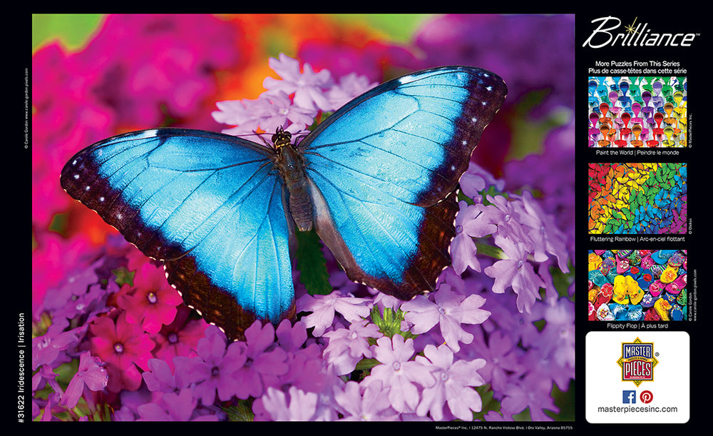 Puzzle Masterpieces:  550 Piece Brilliance - Iridescence