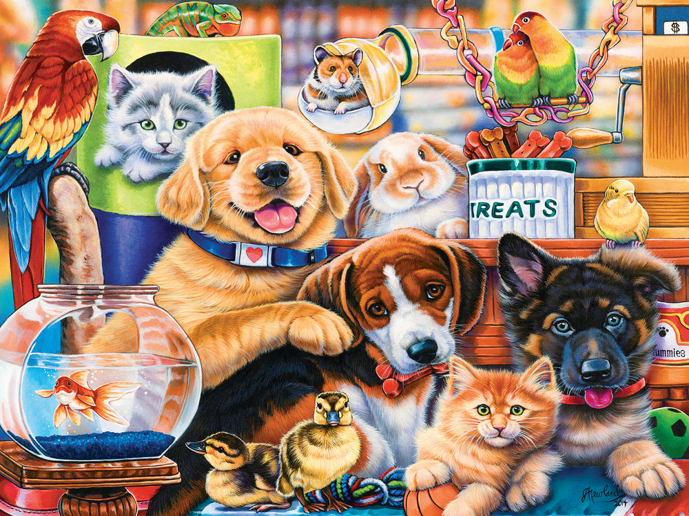 Puzzle Masterpieces:  300 Piece EZGrip Home Wanted