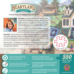 Puzzle Masterpieces:  550 Piece Heartland Collection - Roadside Gossip