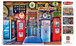 Puzzle Masterpieces:  750 Piece Wheels - Classic Gas