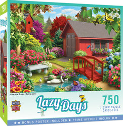 Puzzle Masterpieces:  750 Piece Lazy Days - Over the Bridge