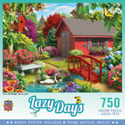 Puzzle Masterpieces:  750 Piece Lazy Days - Over the Bridge