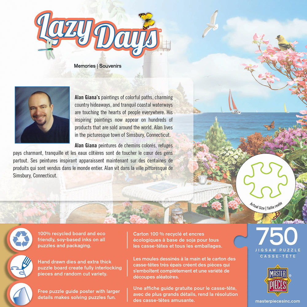 Puzzle Masterpieces:  750 Piece Lazy Days - Memories