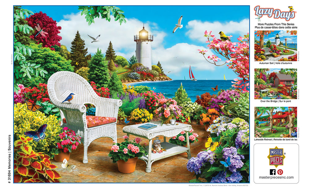 Puzzle Masterpieces:  750 Piece Lazy Days - Memories