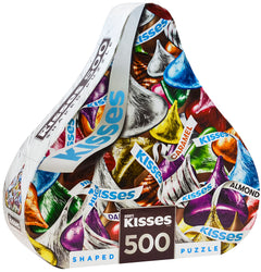 Puzzle Masterpieces:  500 Piece Shaped Hershey - Shaped Kiss