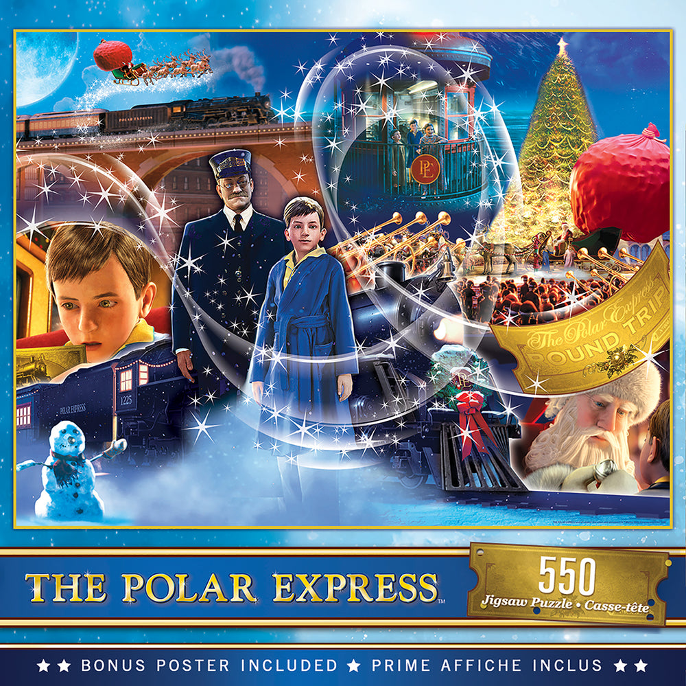 Puzzle Masterpieces:  300 Piece EzGrip The Polar Express