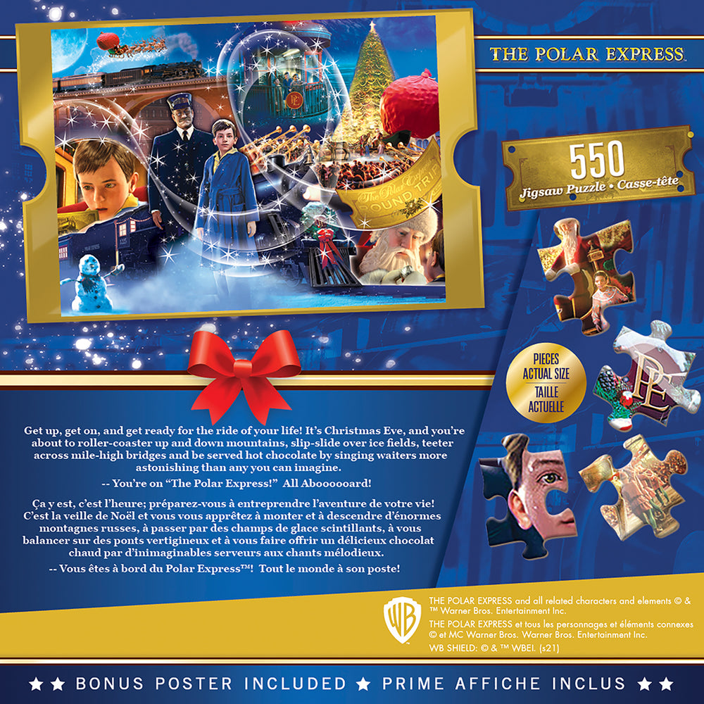 Puzzle Masterpieces:  300 Piece EzGrip The Polar Express