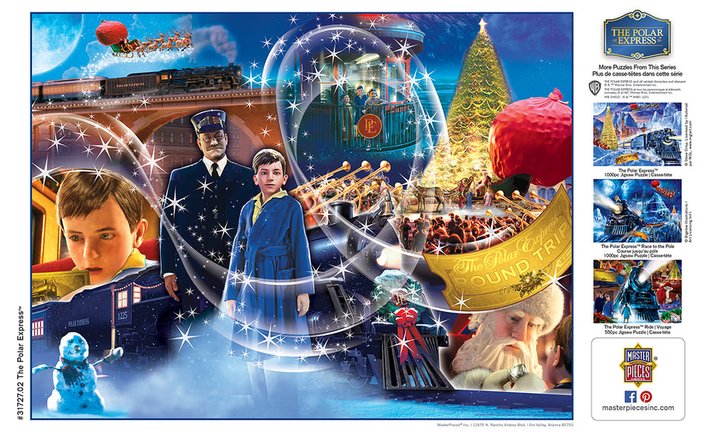 Puzzle Masterpieces:  300 Piece EzGrip The Polar Express
