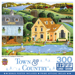 Puzzle Masterpieces:  300 piece EzGrip Town & Country - White Duck Inn