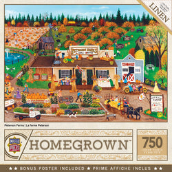 Puzzle Masterpieces:  750 Piece Homegrown - Peterson Farms
