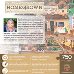 Puzzle Masterpieces:  750 Piece Homegrown - Peterson Farms
