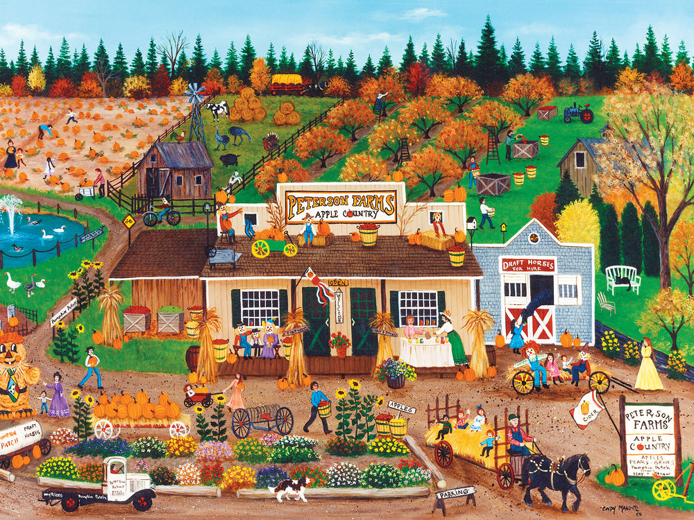 Puzzle Masterpieces:  750 Piece Homegrown - Peterson Farms