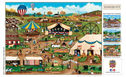 Puzzle Masterpieces:  750 Piece Homegrown - Country Fair