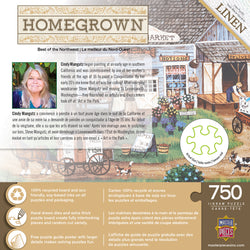 Puzzle Masterpieces:  750 Piece Homegrown - Best of the Northwest
