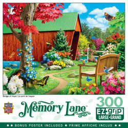 Puzzle Masterpieces:  300 Piece EZGRip Memory Lane - Bridge of Hope