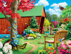 Puzzle Masterpieces:  300 Piece EZGRip Memory Lane - Bridge of Hope