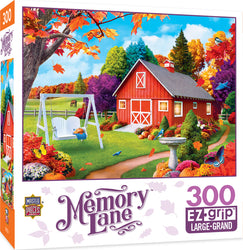 Puzzle Masterpieces:  300 piece EzGrip Memory Lane - Harvest Breeze