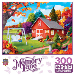Puzzle Masterpieces:  300 piece EzGrip Memory Lane - Harvest Breeze