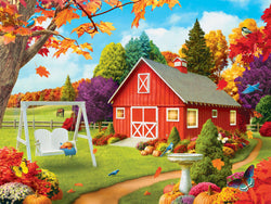 Puzzle Masterpieces:  300 piece EzGrip Memory Lane - Harvest Breeze