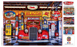 Puzzle Masterpieces:  750 Piece Wheels - At Your Service
