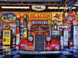 Puzzle Masterpieces:  750 Piece Wheels - At Your Service