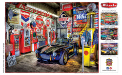 Puzzle Masterpieces:  750 Piece Wheels - Jewel of the Garage