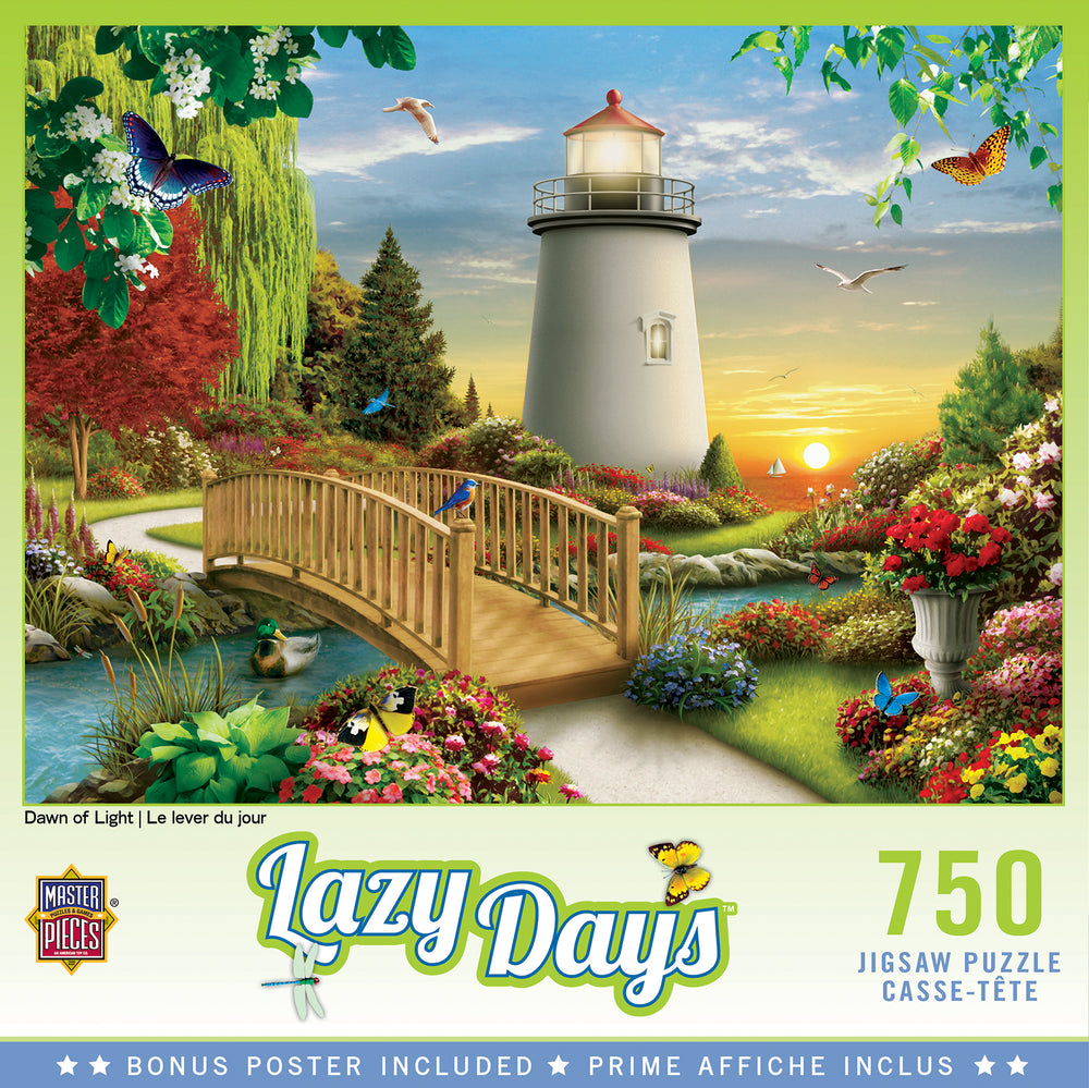 Puzzle Masterpieces:  750 Piece Lazy Days - Dawn of Light