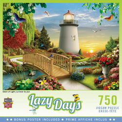 Puzzle Masterpieces:  750 Piece Lazy Days - Dawn of Light