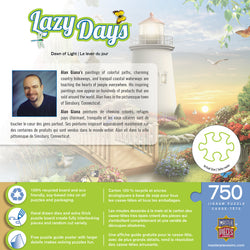 Puzzle Masterpieces:  750 Piece Lazy Days - Dawn of Light